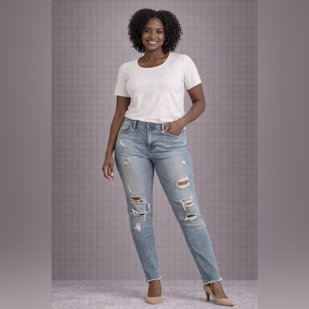 Traffic Jeans‎ Wear Ripped/Distressed Skinny Jeans